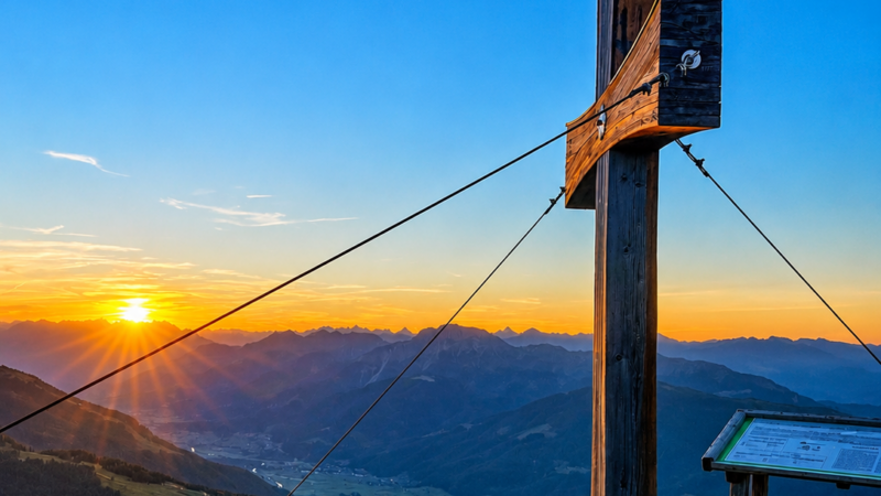 Geheimtipp: Sonnenuntergang auf der Kammleiten